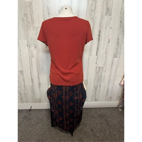 Dress blouse combo Orange Size M - Image 3
