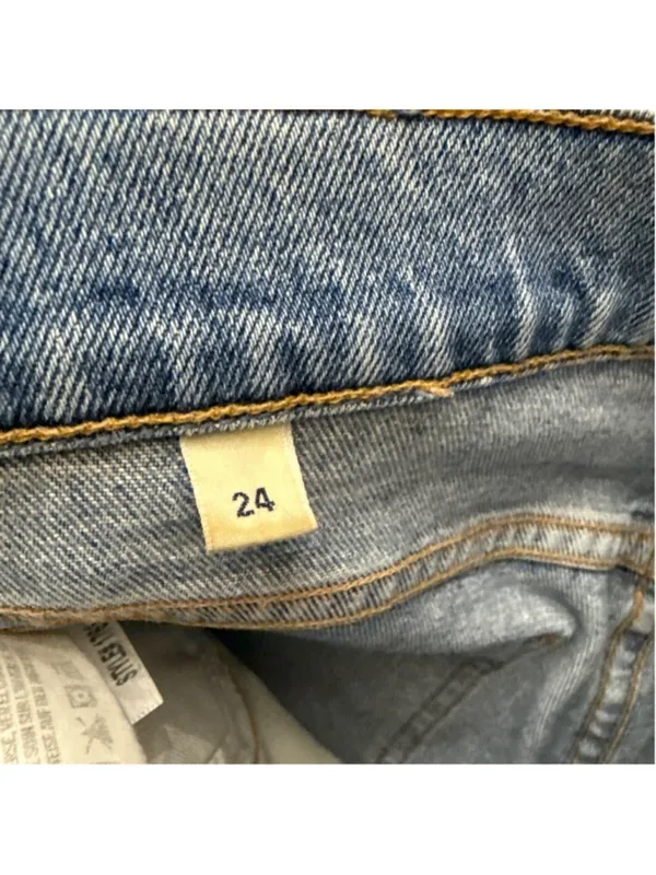 Citizens of Humanity Blue Flare Distressed Jeans Size 24 - Image 10