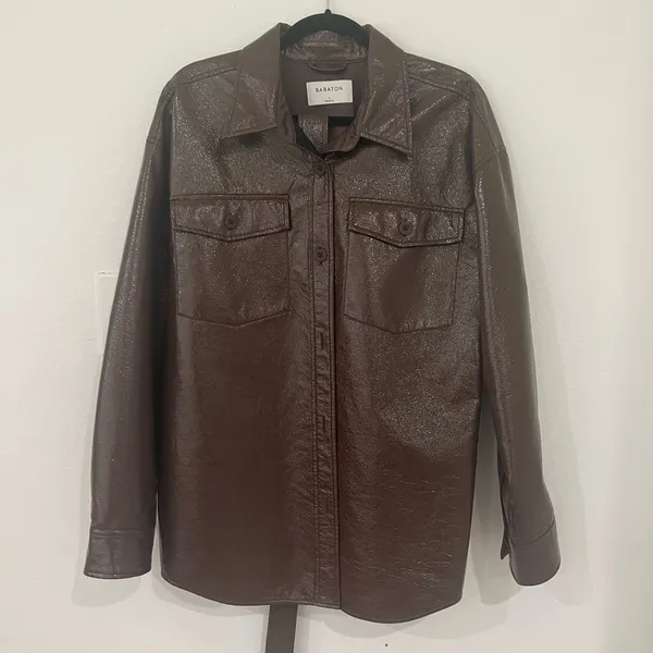 Aritzia Shirt Jacket with matching Belt - Image 6