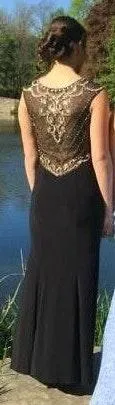 Macy's Black formal/prom dress - Image 4
