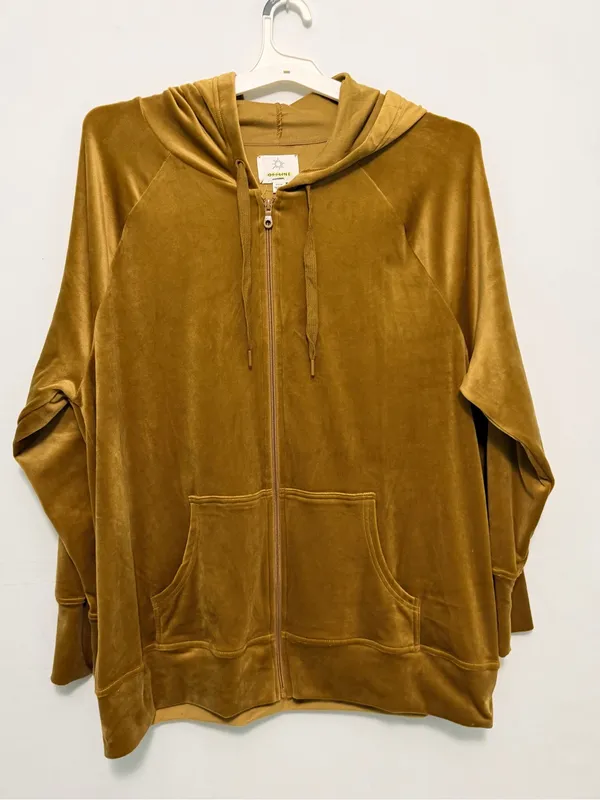 OFFLINE by Aerie Velour Full-Zip Hoodie jacket XL - Image 2