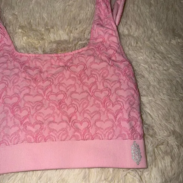 Free People Movement Heart Throb Powder Pink Size XS/S Top - Image 3