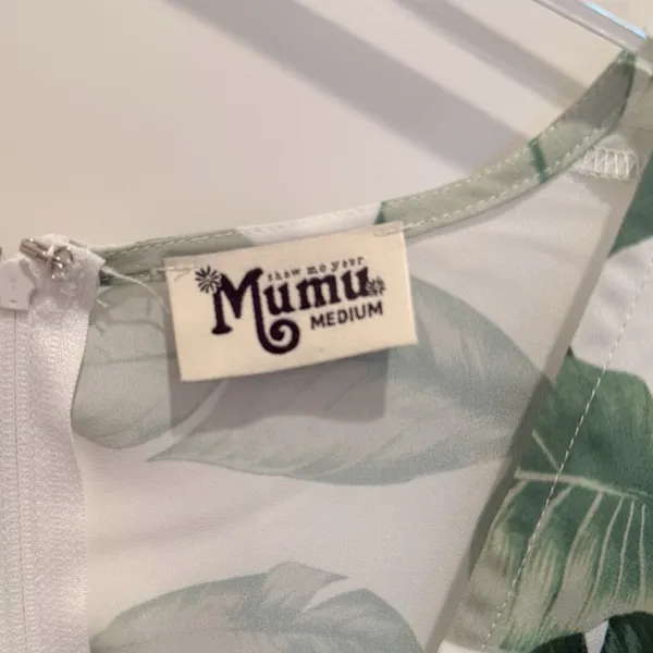 SHOW ME YOUR MUMU Get Twisted Maxi‎ Dress in Palmtini Print Medium Resortwear - Image 4