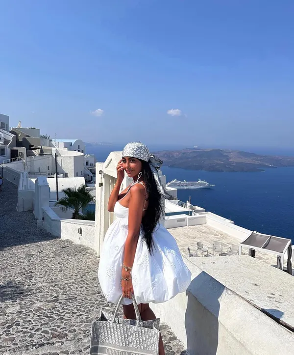 Zara dress mini crochet balloon embroidered white boho vacation casual summer - Image 3