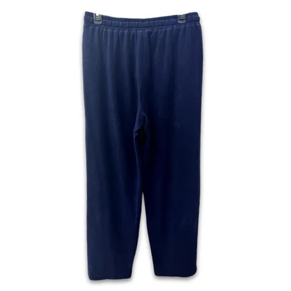 Nordstrom Rack Navy Fleece Pants Elastic Waist Drawstring Lounge Comfort M NWOT - Image 5