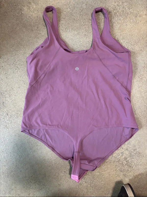 lululemon athletica Mauve Pink V-Neck Bodysuit - Image 2