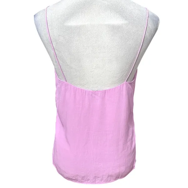 Something Navy Pink Sleeveless V Neck Camisole Tank Top Spaghetti Strap S Casual - Image 5