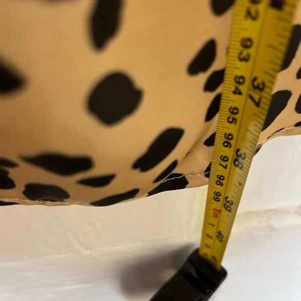 NWT Le Lis spotted cheetah animal print slip dress with adjustable straps size M - Image 6