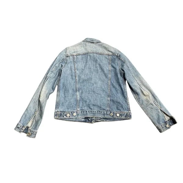 Women Gap Jean Denim Jacket Button Pocket Size Small Streetwear Cowgirl - Image 2