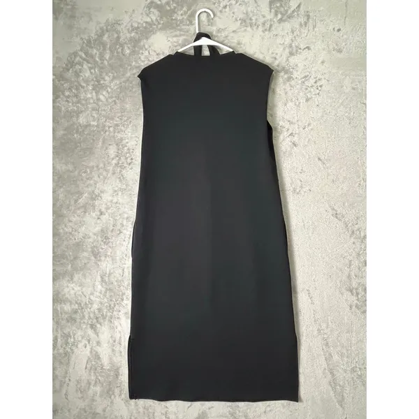 Spanx AirEssentials Tie-Waist Maxi Dress Minimalist Quiet Luxury Workwear Medium - Image 3