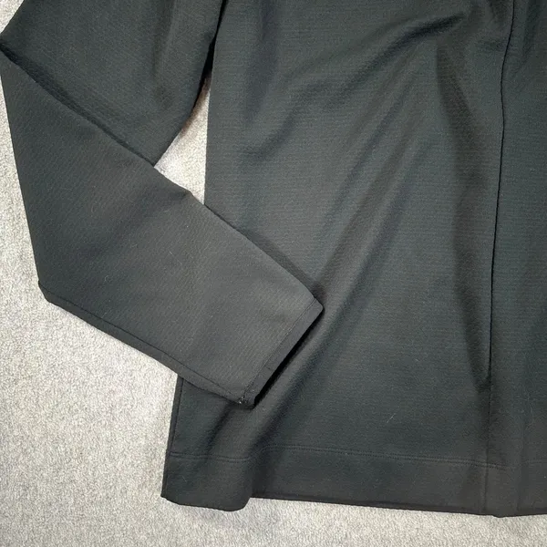 Nike Golf Dri-Fit Quarter Zip Pullover Women's Large Black Long Sleeve Mock Neck - Image 2