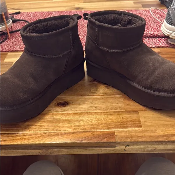 BearPaw Brown Ankle Boots - Image 5