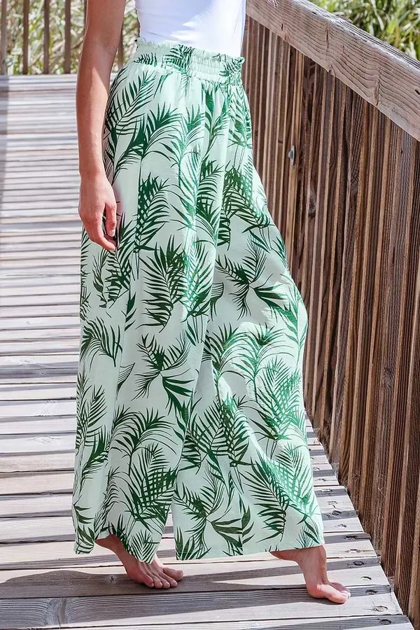 Cupshe Tropical Breezy Wide Leg Pants - Image 4