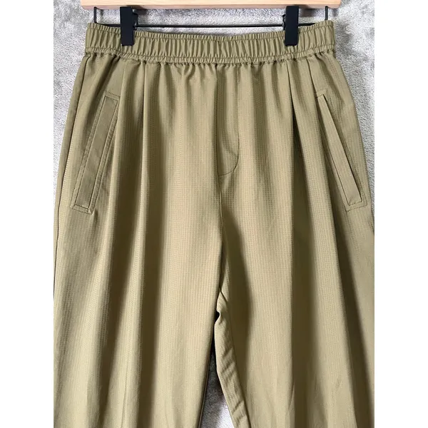 Varley Tacoma Straight Pleat Pant Olive‎ Ripstop Athleisure Utility Size Small - Image 2