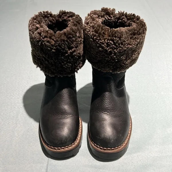 Blondo Shearling Lined Fisherman Core Boots Size‎ 6.5 B36 - Image 5
