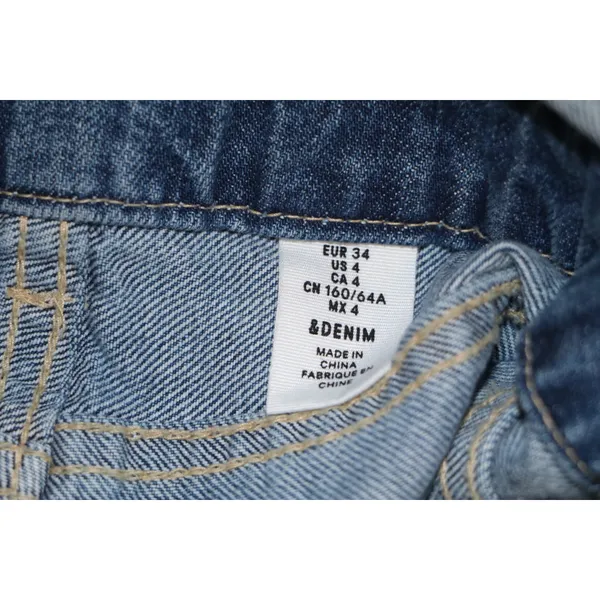 H&M Distressed overalls Shorts - Image 7