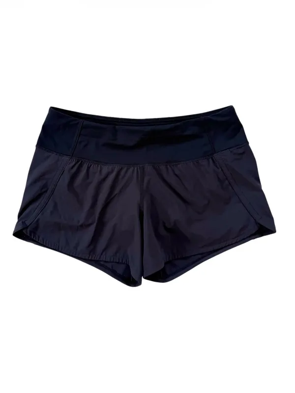 lululemon Run Times Short II Size 6 - Black - Image 2