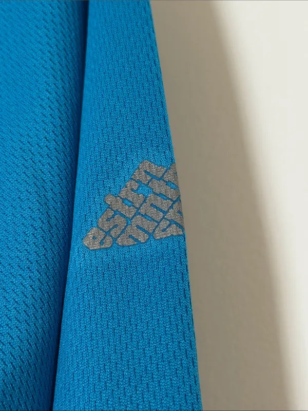 Eastern Mountain Sports Teal Blue Quarter-Zip Athletic Top - Image 3