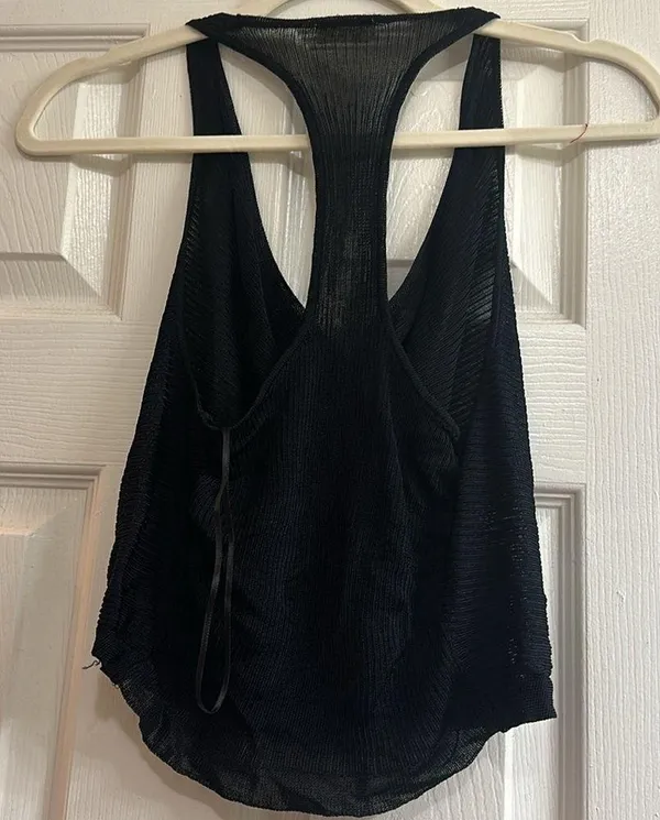Free People So You Sweater Cami Black - Image 9