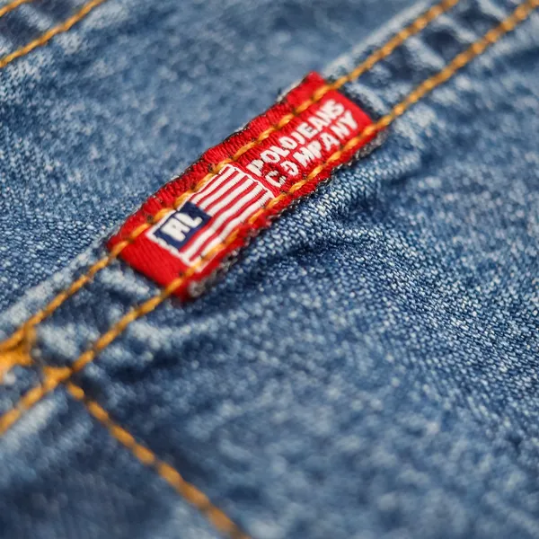 Vintage Polo Jeans‎ Co Ralph Lauren Saturday Jean Womens 8x29 Blue Straight Leg - Image 10