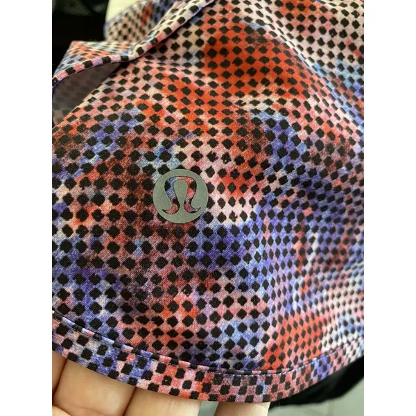 Lululemon Speed Up Shorts Women Size 4 Print Running‎ Athletic Zip Pocket - Image 7