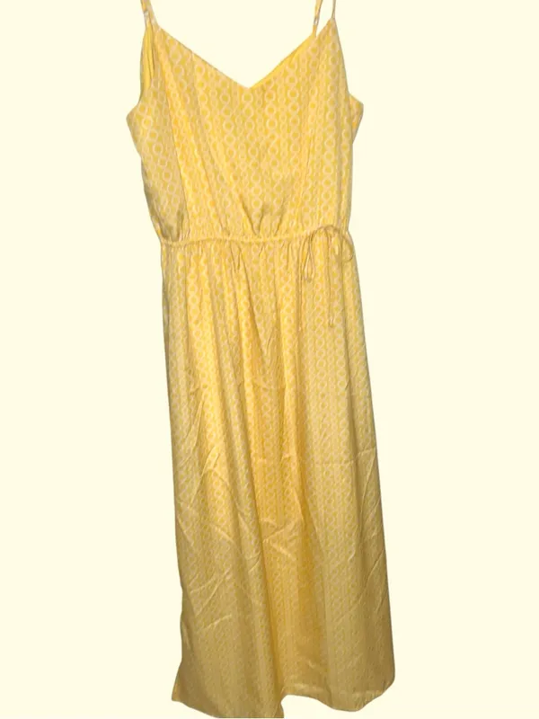 Maurices Yellow Spaghetti-Strap Maxi Dress - Lightweight Summer Style - Image 5