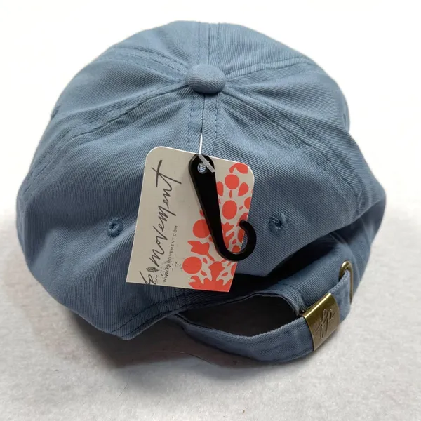 FP Movement Big Buti Baseball Cap Womes Skyline Blue Grey Hat OS Embroidered New - Image 5