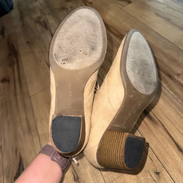 Indigo rd. Tan ankle booties - Image 4