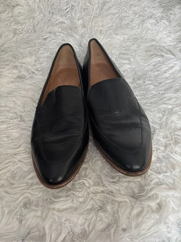 Madewell Frances Loafer Black Leather Slip On Shoes H2419 Womens 8 - Image 6