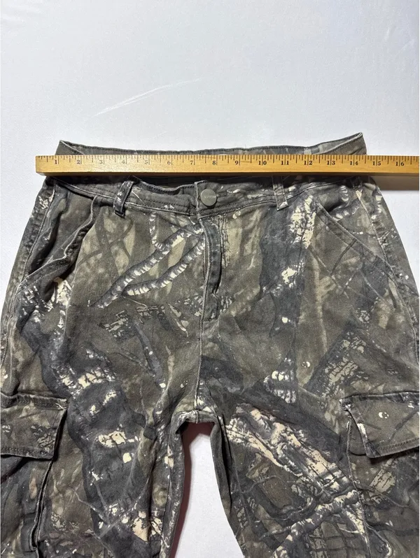 Disclosure Cargo Pants 7/28 Size Nature Camouflage - Image 3