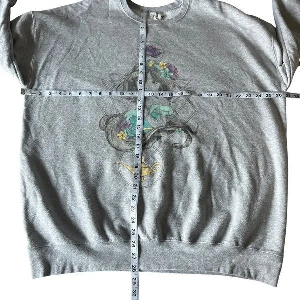 Women's Disney Princess Jasmine Sweatshirt XXL - Image 8
