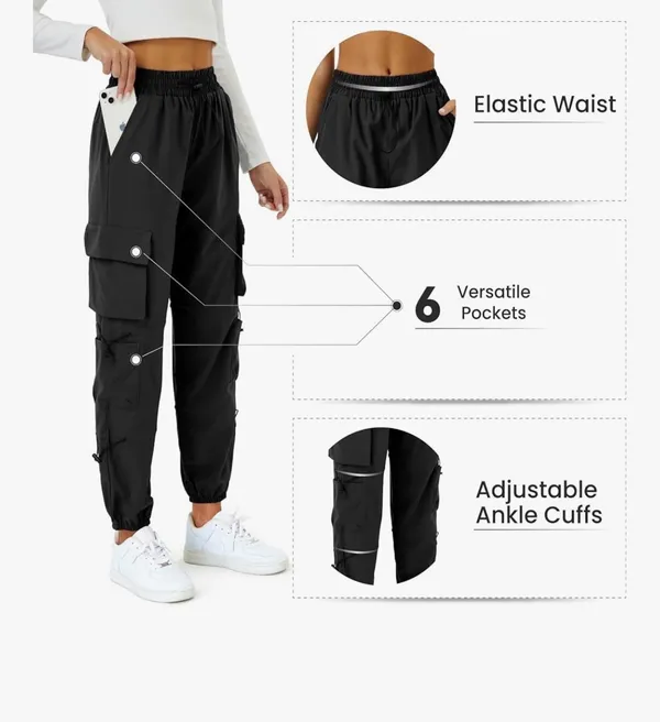 Amazon Copyleaf Parachute Cargo Baggy Pants - Image 2