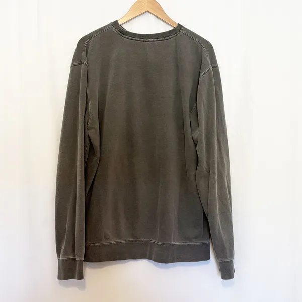 David Dobrik Fanjoy Clickbait Gray Crewneck Sweatshirt‎ size Large - Image 2
