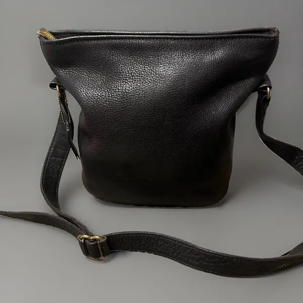 Coach Vintage Brown Leather Sonoma Bucket Style 4907 Shoulder Bag Crossbody - Image 2