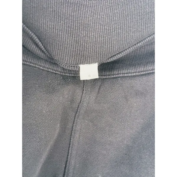 Lululemon Womens Braided Detail High Rise Joggers Size 6 Black Lounge Comfort - Image 10