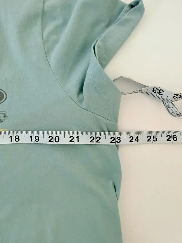 Maurices Mustang Wild & Free Graphic Tee Light Aqua Short Sleeve - Image 10