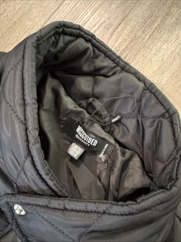 Missguided Maternity Puffer Size 10 - Image 4