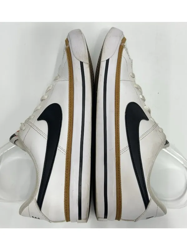 Nike Court Legacy GS Shoes 6.5Y /womens 8 White Desert Ochre Sneakers DA5380-102 - Image 4