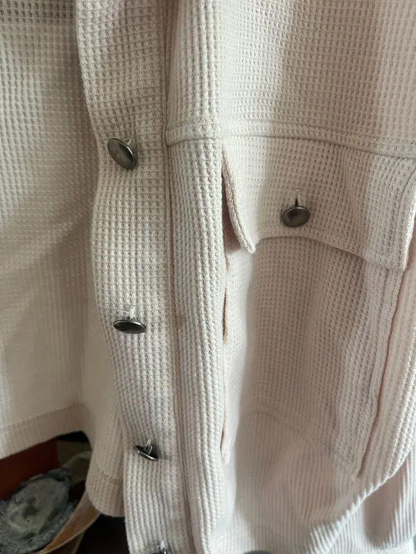 Waffle Knit Jacket - Image 5