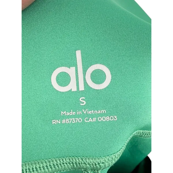 Alo Yoga Womens 7/8 High-Waist Airlift‎ Leggings Lettuce Green Size Small Yoga - Image 2