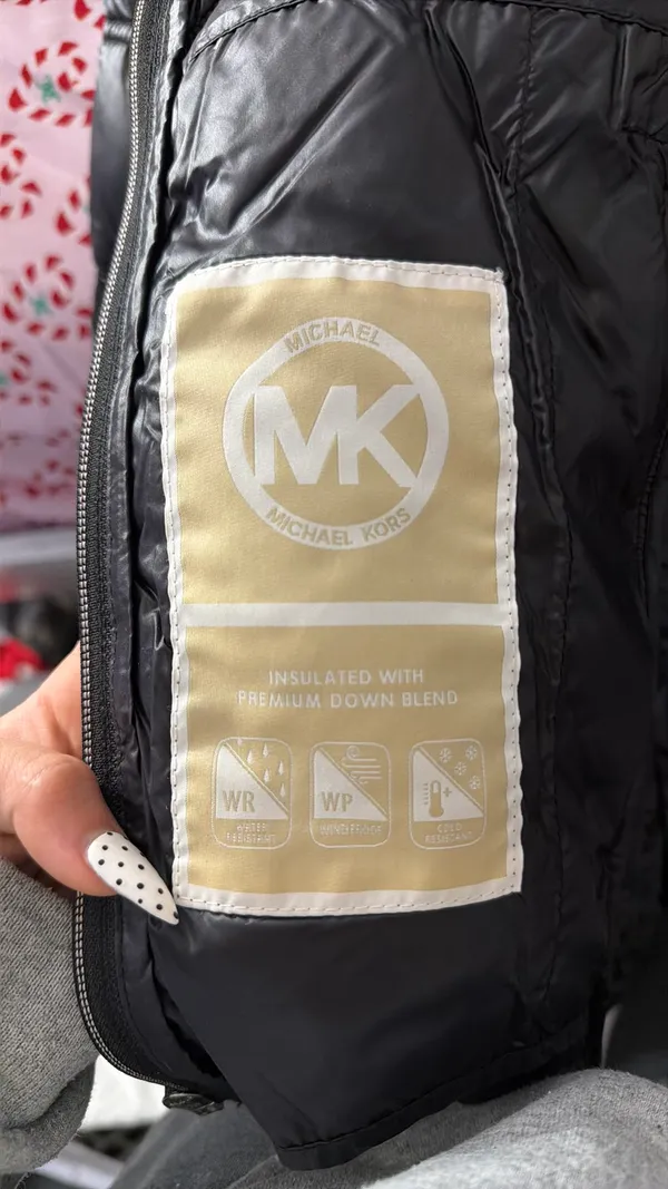 Michael Kors Black Puffer Jacket - Image 3