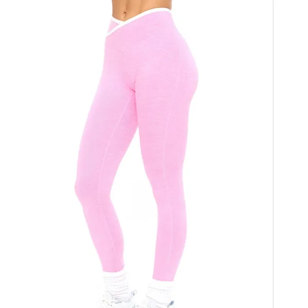 Buffbunny - Dream Heather Contrast Legging - Image 3