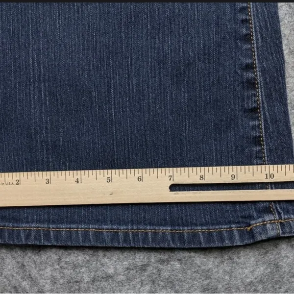 Venezia Vintage Flare Jeans Dark Wash High Rise Plus Size 20P - Image 14