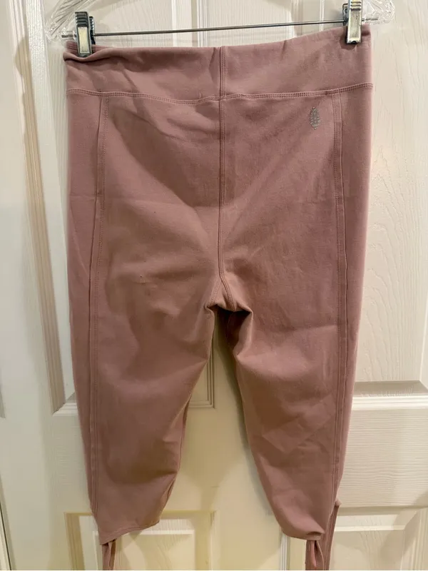 FP Movement by Free People Mauve Tie-Hem Leggings - Image 5