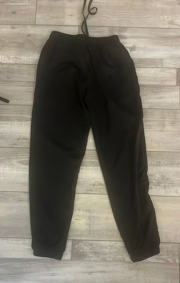 Olive & Oak Silk Black Joggers - Image 2