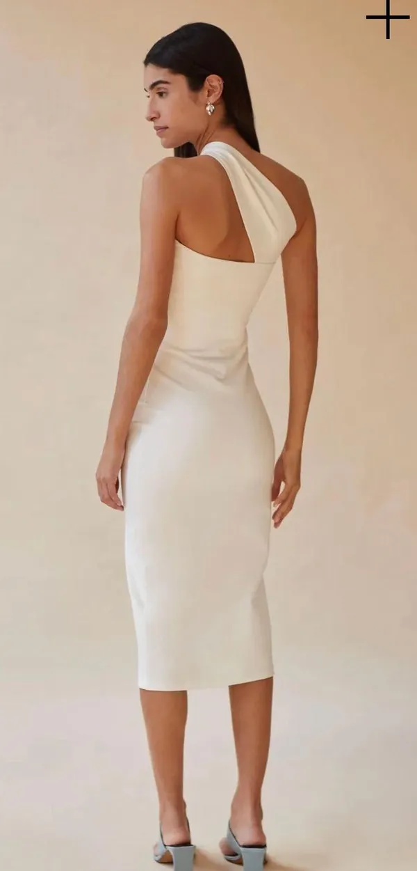 Marcella NYC White Caterina Dress - Image 3