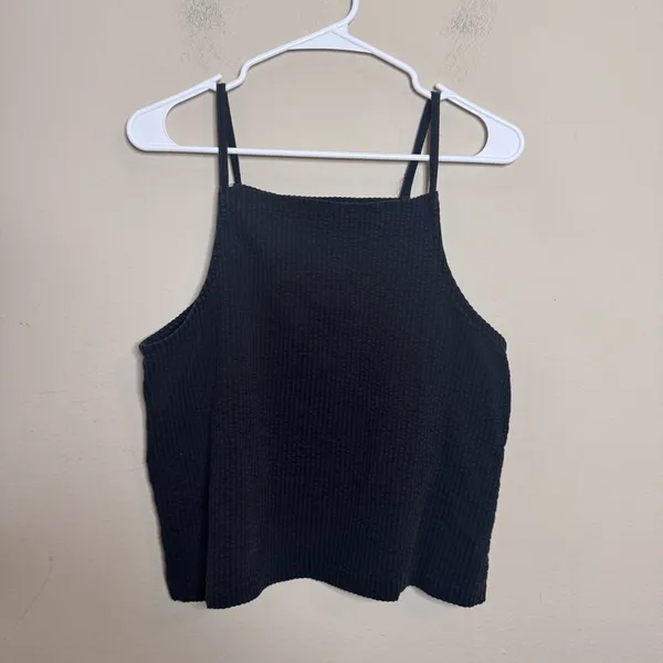 Madewell Seersucker Apron Tank - Image 2