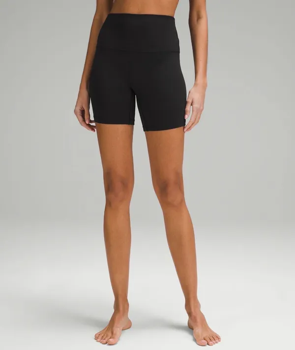 Lululemon Black Align Shorts 6" High-Rise - Image 3