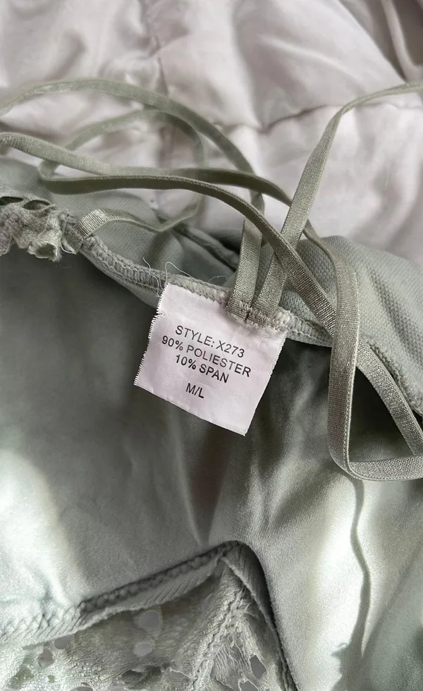 Bralette Green Size M - Image 2