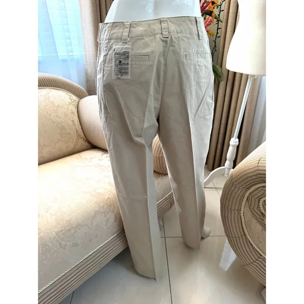 Uniqlo Cotton Chino Pants in Beige - Image 8